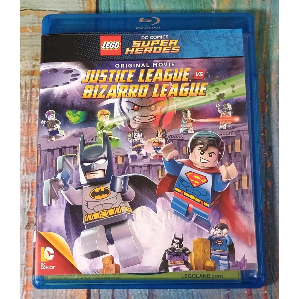 LEGO DC Comics Super Heroes Justice League vs Bizarro League Blu-ray + DVD‎